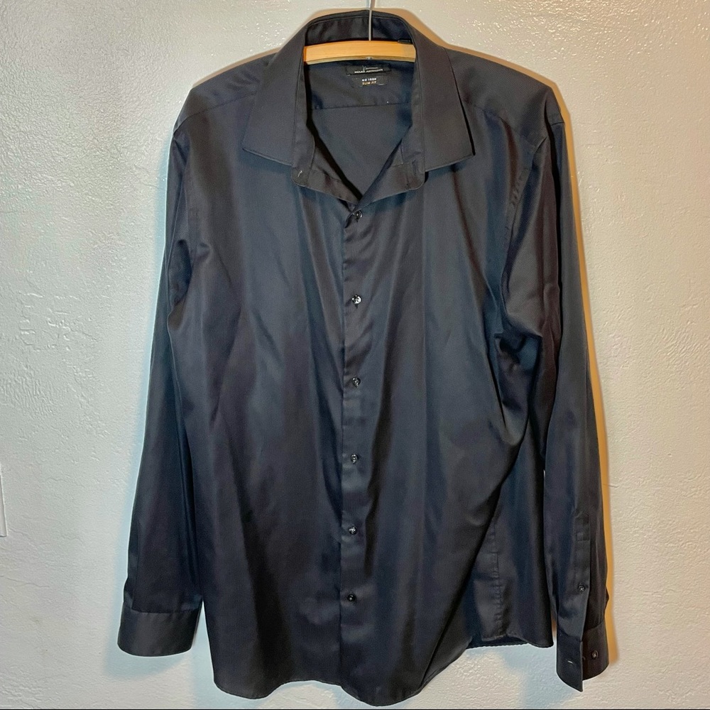 Marc Anthony no iron slim fit dress shirt